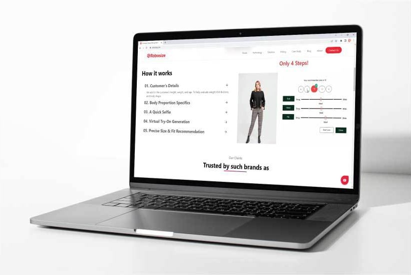 Silvertraq And New Possibilities Using Robosize Virtual Fitting Rooms -  Robosize