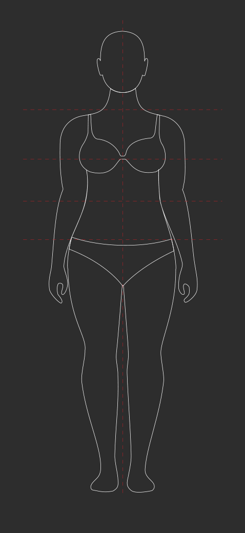Robosize building a body model, morphing the measured silhouette to match different body proportions
